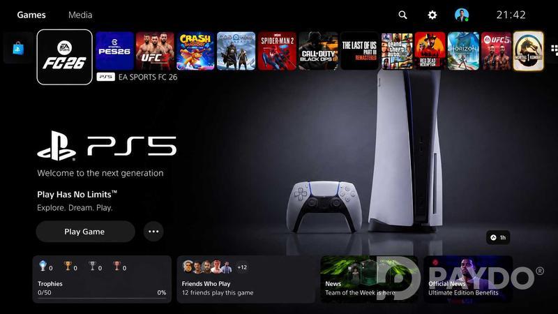Sony Playstation 5 на прокат сутки