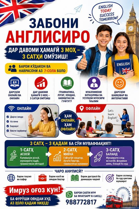 Омузиши забони англиси