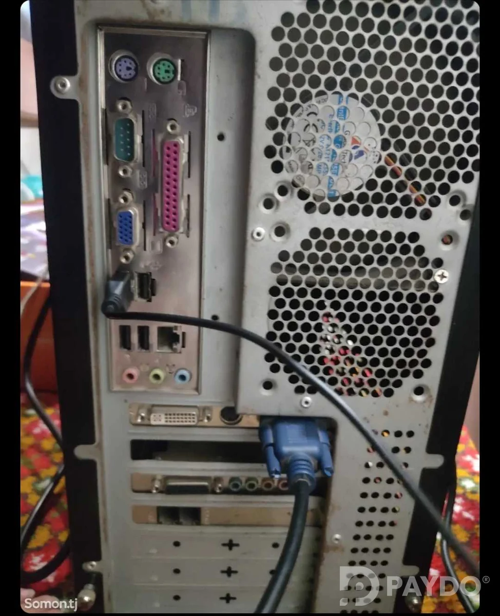 Ретро компьютер ПК Pentium 4 с монитором Samsung В подарок игровой набор 4в1