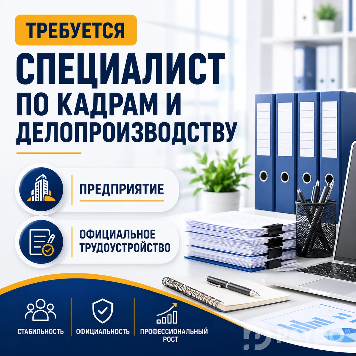 Специалист по кадрам и делопроизводству