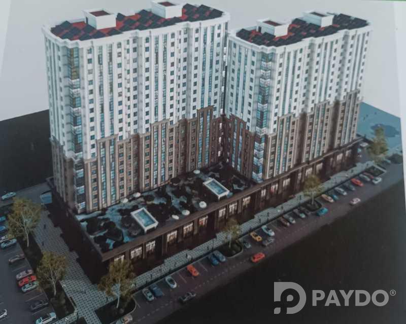 1-room • 3 floor • 56 м² • New Building