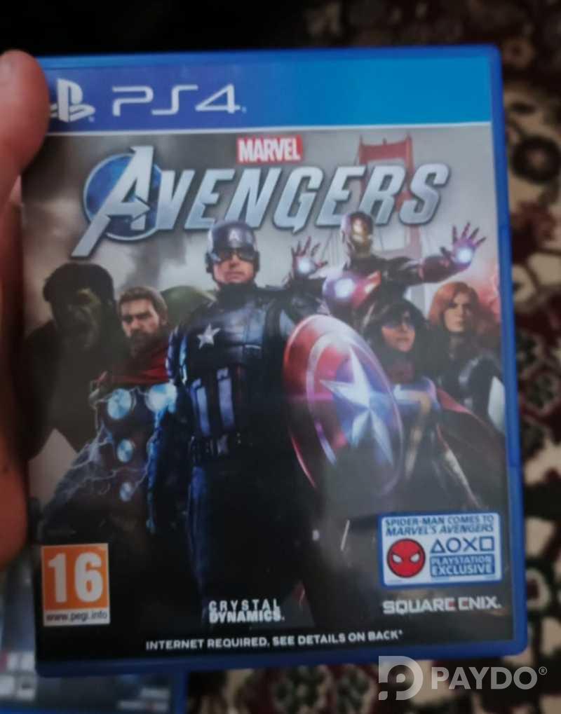Игры Avengers marvel для Ps4
