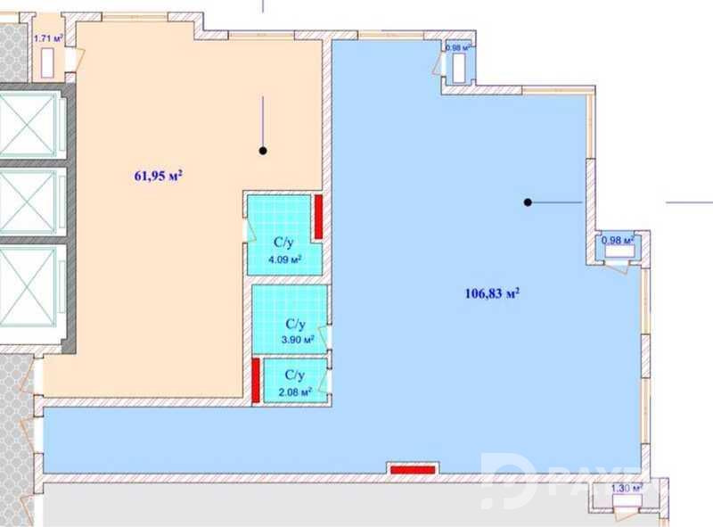 3-комн. • 9 этаж • 106.0 м² • Новостройка