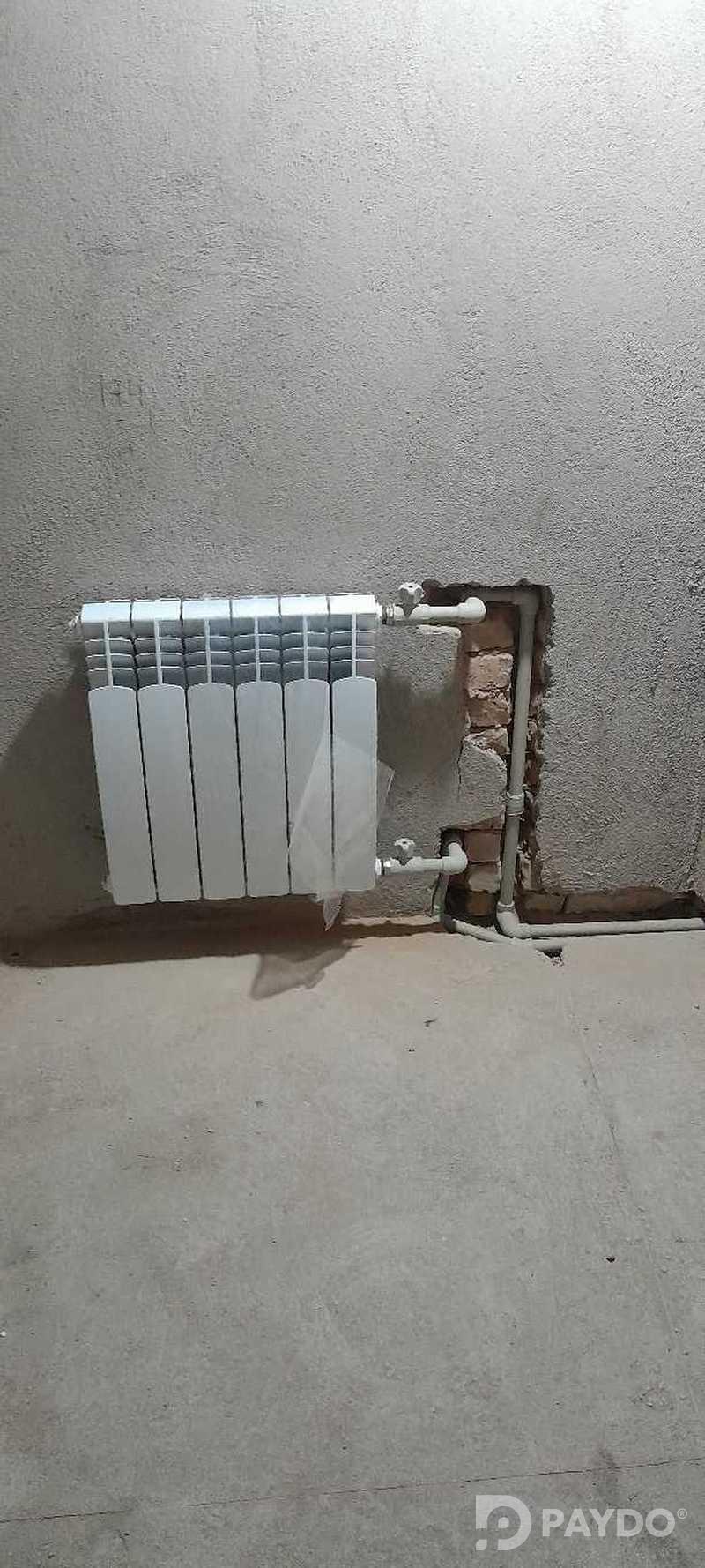 Услуги установки отопления