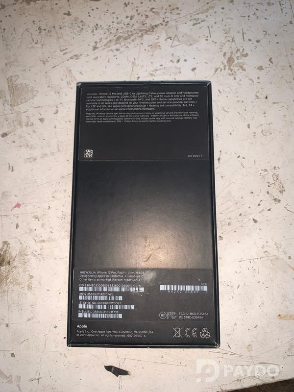 Apple iPhone 12 Pro • 256 ГБ • Тихоокеанский синий