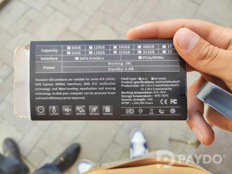 SSD M2 256gb
