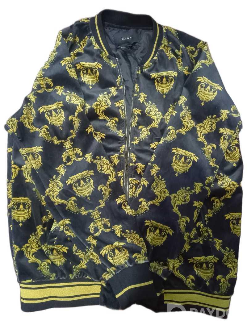 Бомбер Zara Fullprint Bomber Jacket