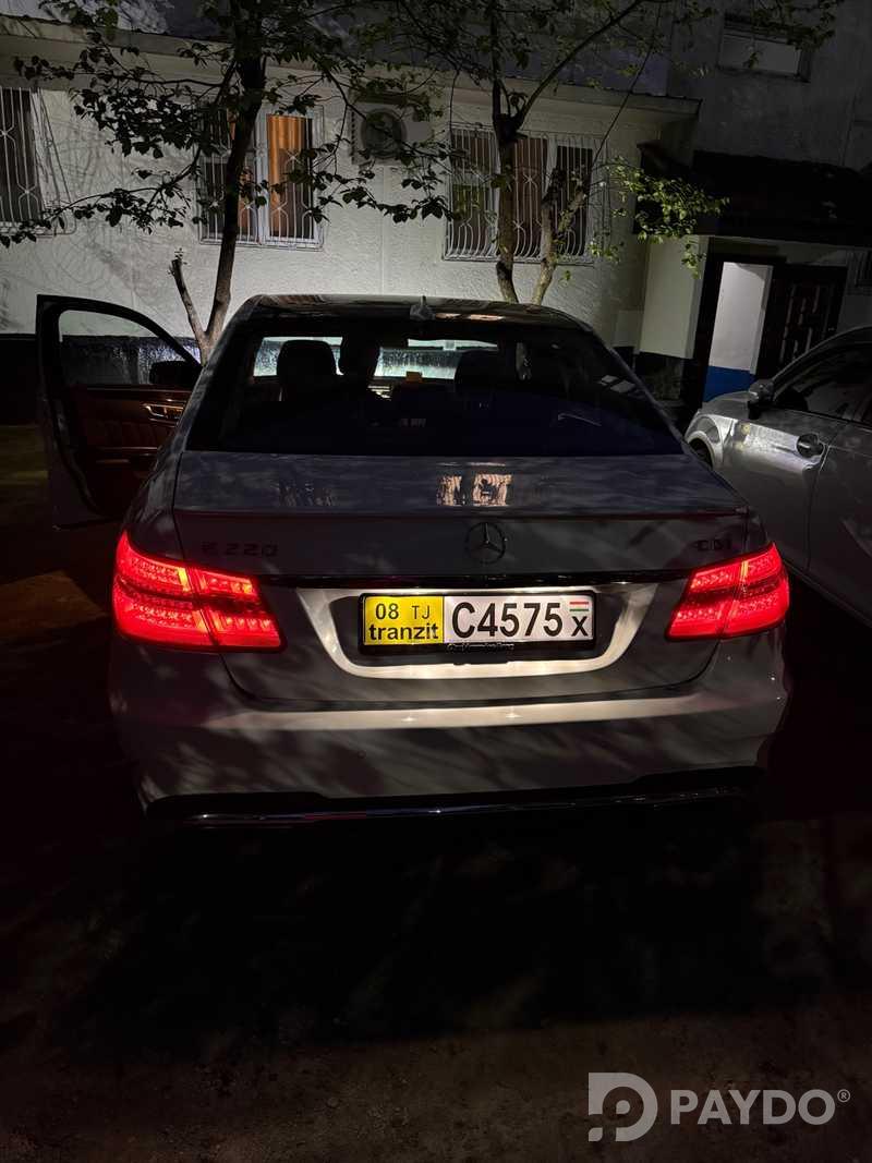 Mercedes-Benz E-class • 2012 y • 2.2 l • Automatic • Sedan • Rear-wheel • Diesel