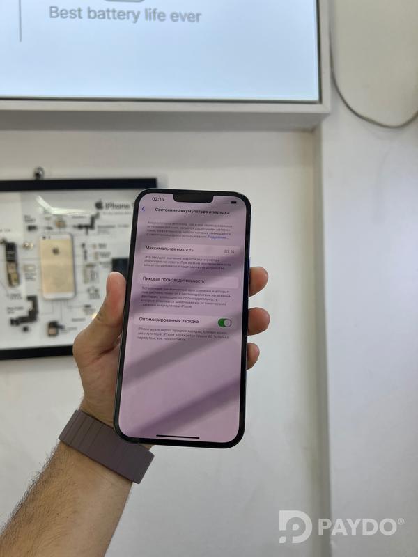 Apple iPhone 13 Pro Max • 128 ГБ • Горный синий
