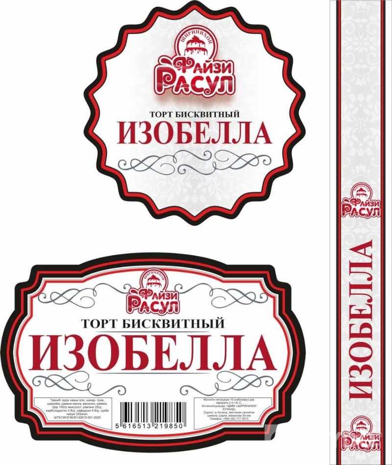 Этикетки на заказ