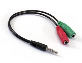 Кабель аудио разветвитель ExeGate EX284944RUS EX-CCA-417-0.2, jack M 3.5mm 4-Pin / 3.5mm стерео "мама" + микрофон 3.5mm "мама" (Может использоваться для подкл. гарнитуры к моб.тел) (EX284944RUS)