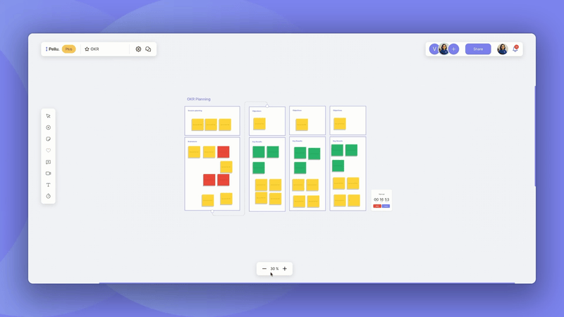 Gif of Pellu UI elements