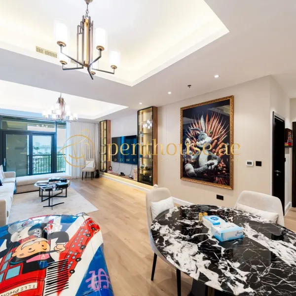 Burj View | Upgraded | Maids Room | High ROI