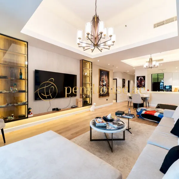 Burj View | Upgraded | Maids Room | High ROI