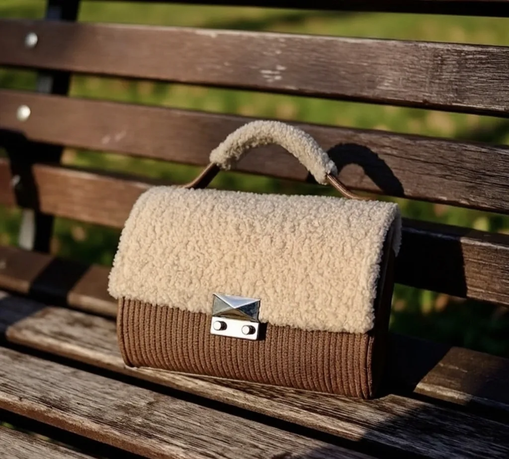 Многие думают, что 👜 сумочки из хлопкового шнура это только летний аксессуар ☀️ и что для зимы ❄ они совершенно не предназначены.