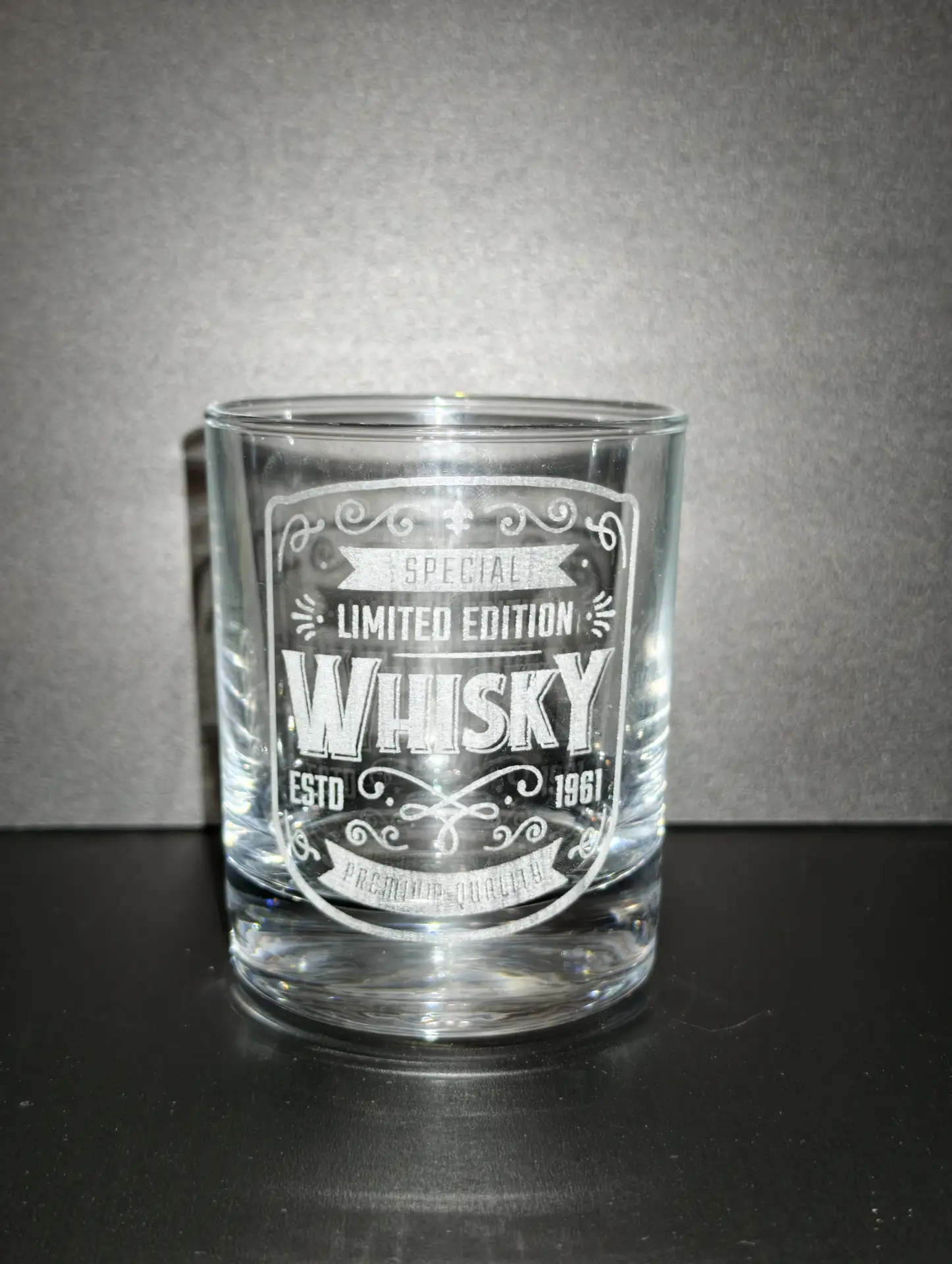 Стакан с гравировкой WHISKY, 310мл
