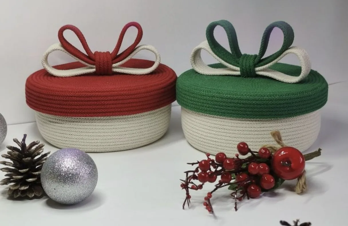 🎄 Начинаю принимать предзаказы на новогодние корзины и плейсматы!