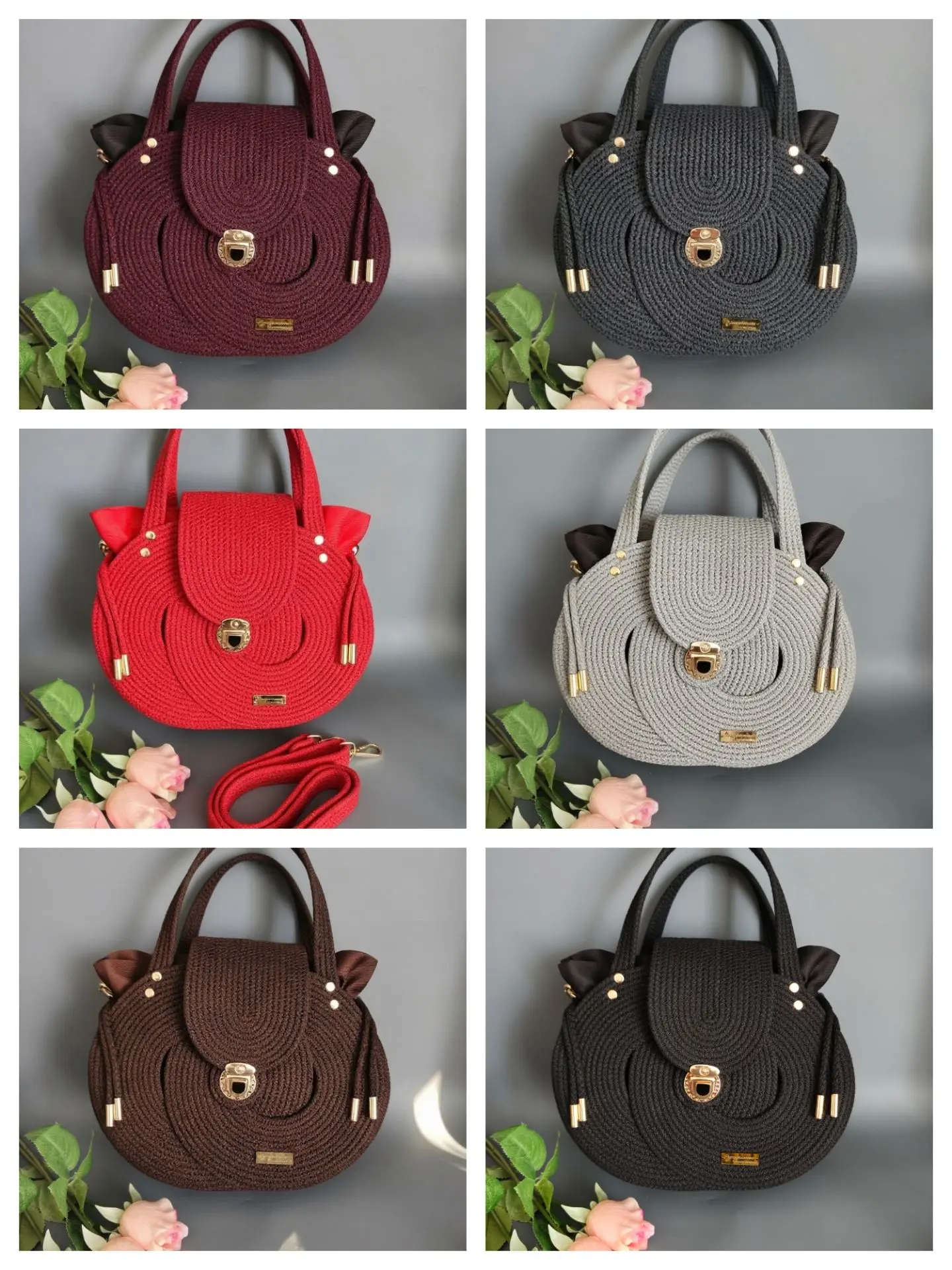 Показываю несколько вариантов расцветок сумочки ГРАЦИЯ 👜