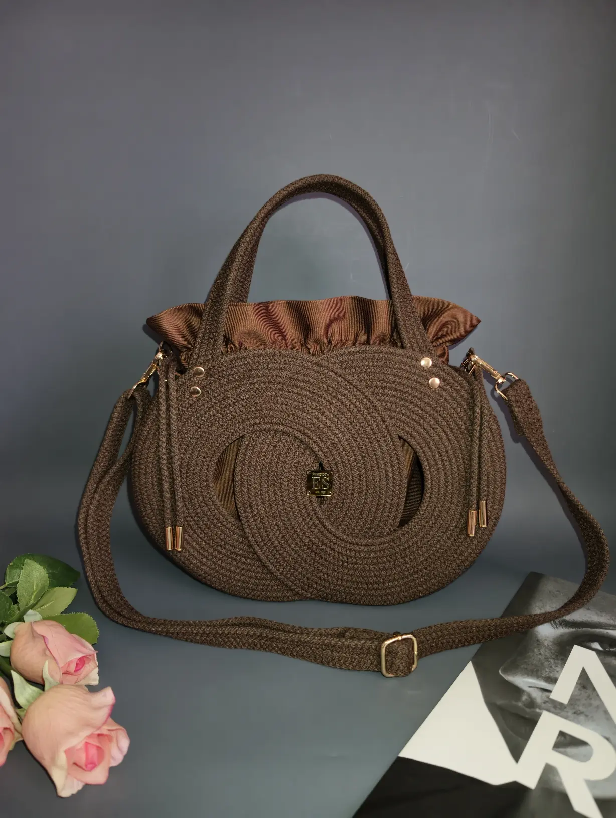 Сумка ДЕЙРА из хлопкового шнура 👜