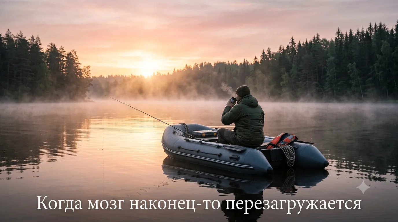 Почему лучший отдых для меня — это рыбалка на 2–3 дня ⚓
