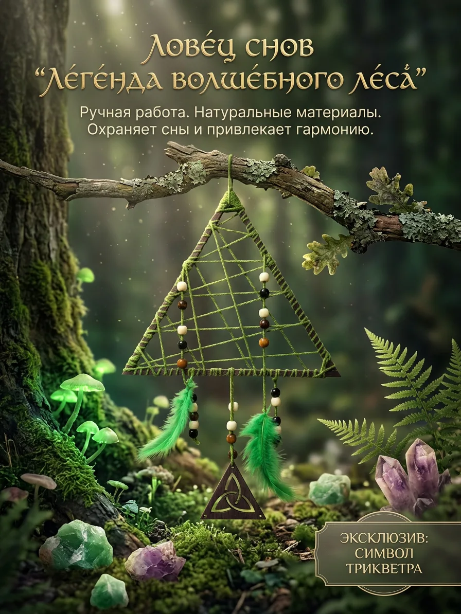 🌿 Ловец снов «Легенда волшебного леса» 🌿