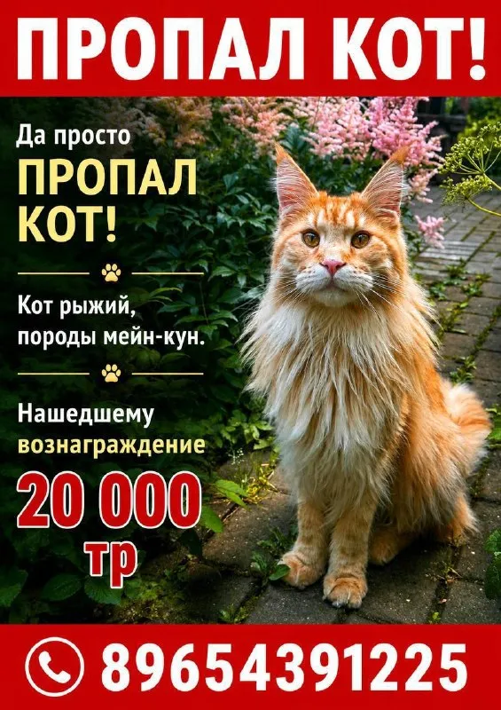 Пропала кошка, мейн кун — город Пушкино — фото для опознания, база потерянных питомцев Pathfinder
