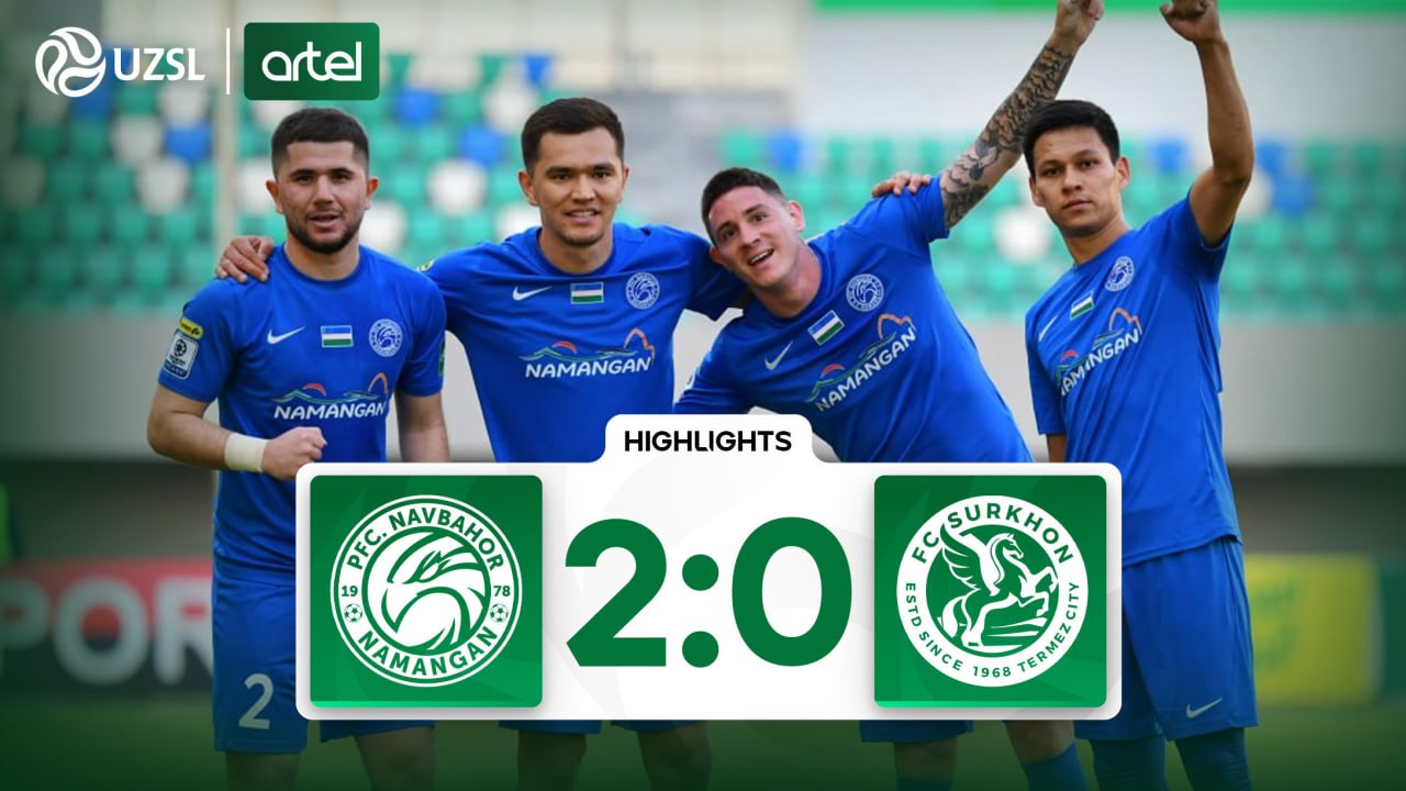 Superliga, 7-tur. Navbahor 2:0 Surxon