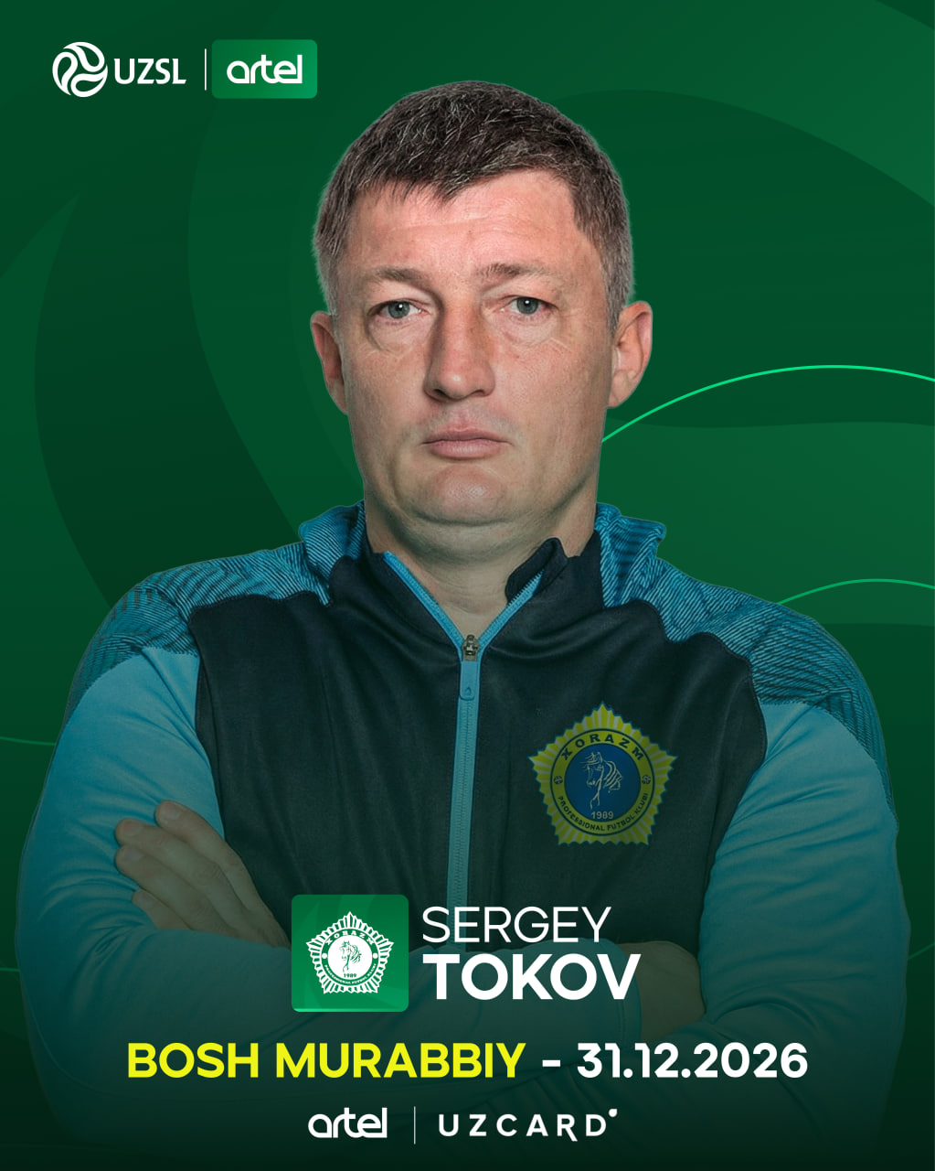 Sergey Tokov – Xorazm bosh murabbiyi