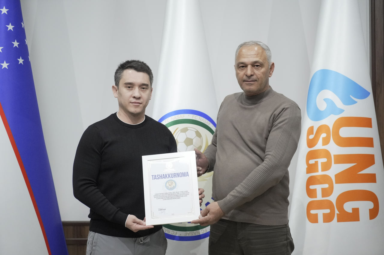 Liga Nasaf klubiga teletranslyatsiyalar masalasidagi ko‘magi uchun minnatdorchilik bildiradi