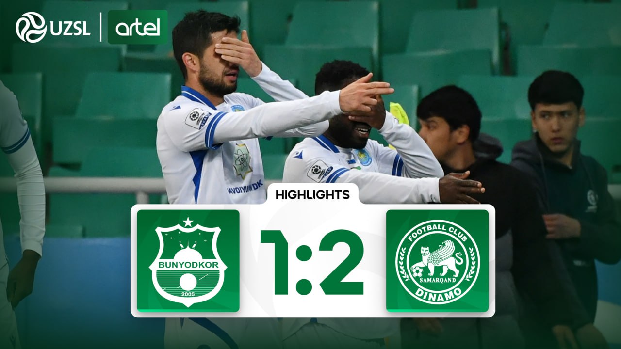 Superliga, 2-tur. Bunyodkor 1:2 Dinamo