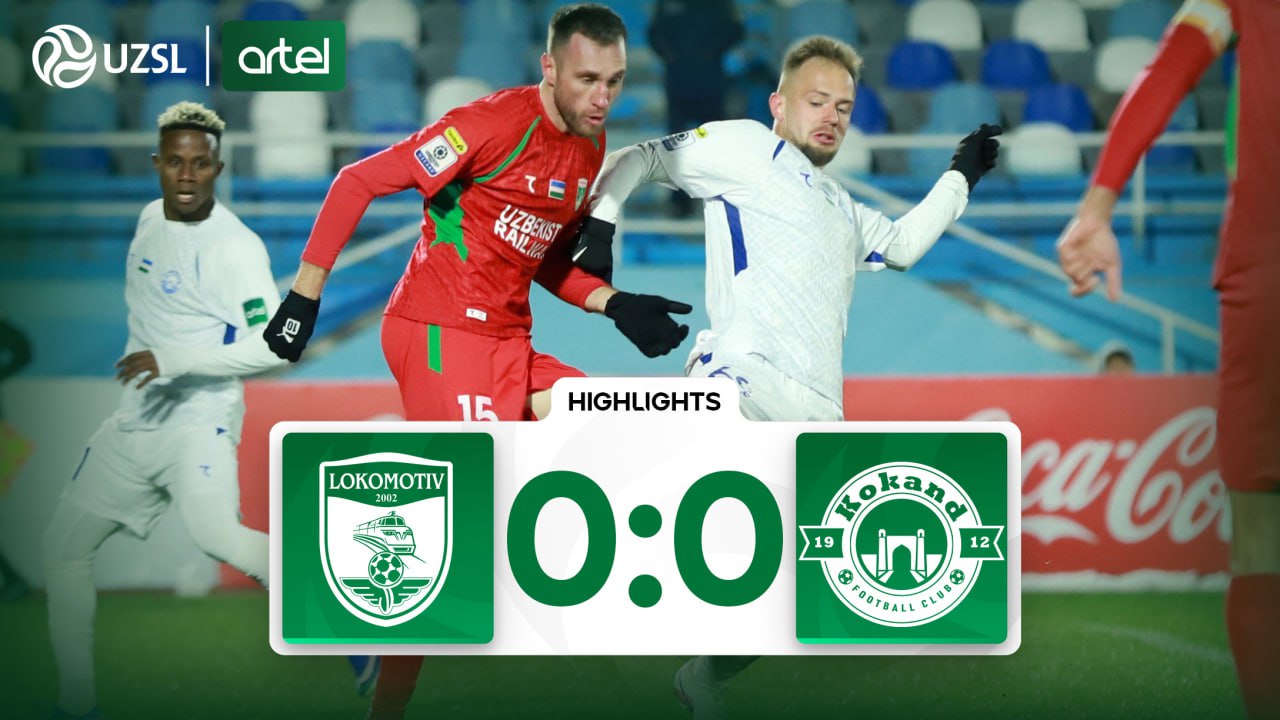 Superliga, 3-tur. Lokomotiv 0:0 Qo‘qon-1912