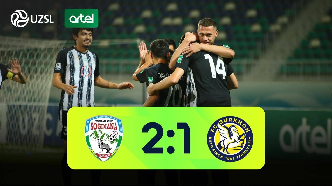 Superliga, 25-tur. So‘g‘diyona 2:1 Surxon