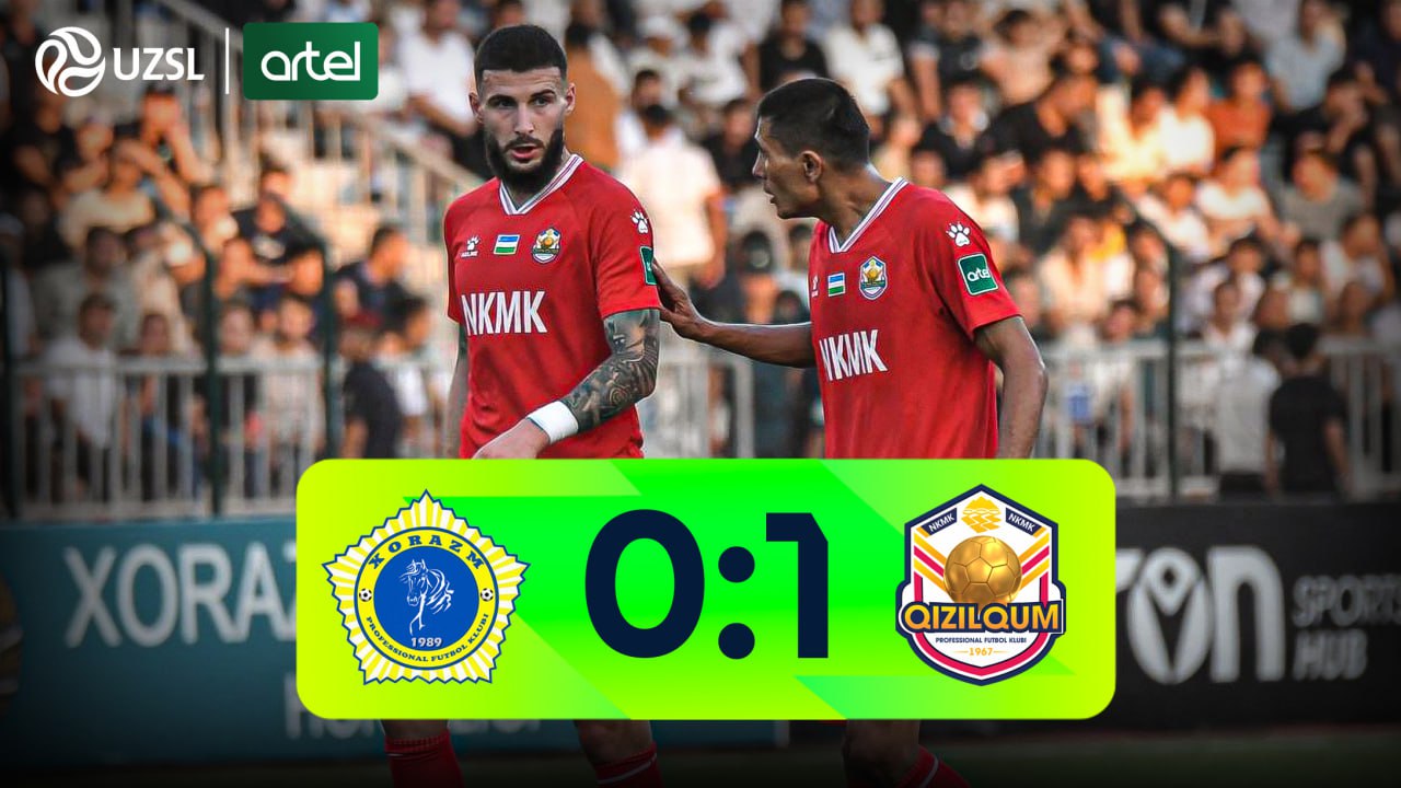 Superliga, 19-tur. Xorazm 0:1 Qizilqum