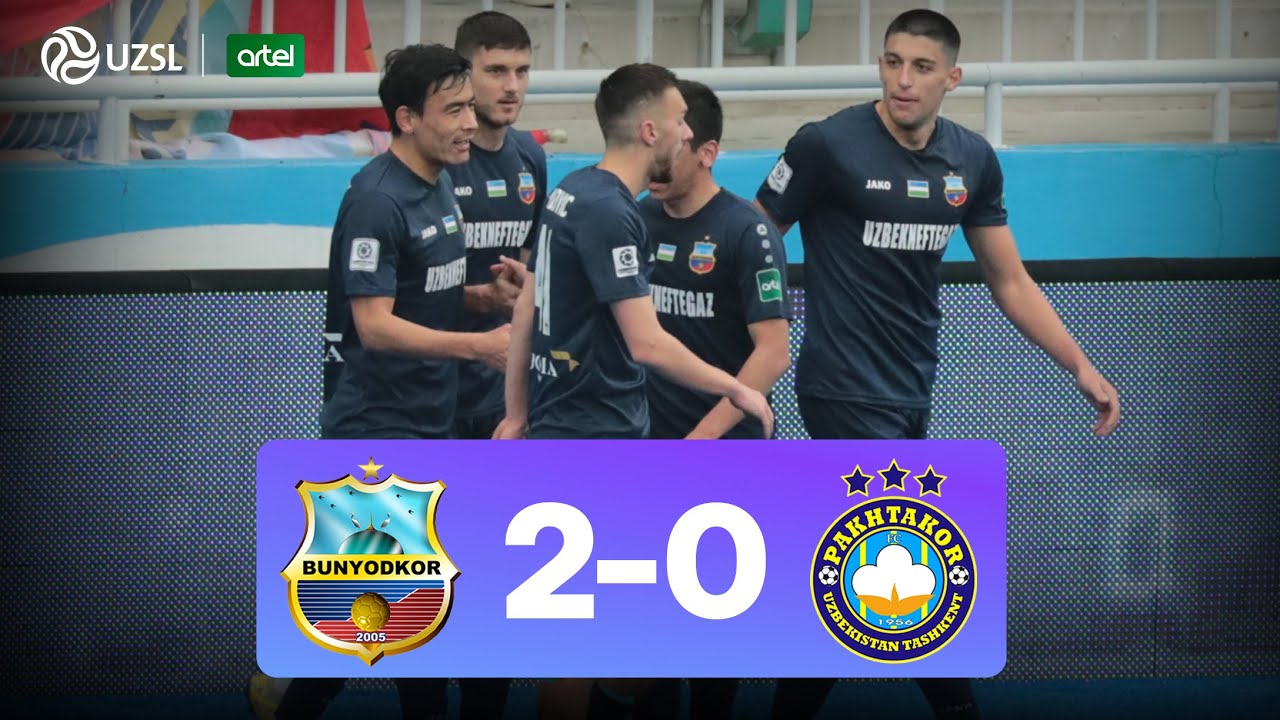 Superliga, 26-tur. Bunyodkor 2:0 Paxtakor