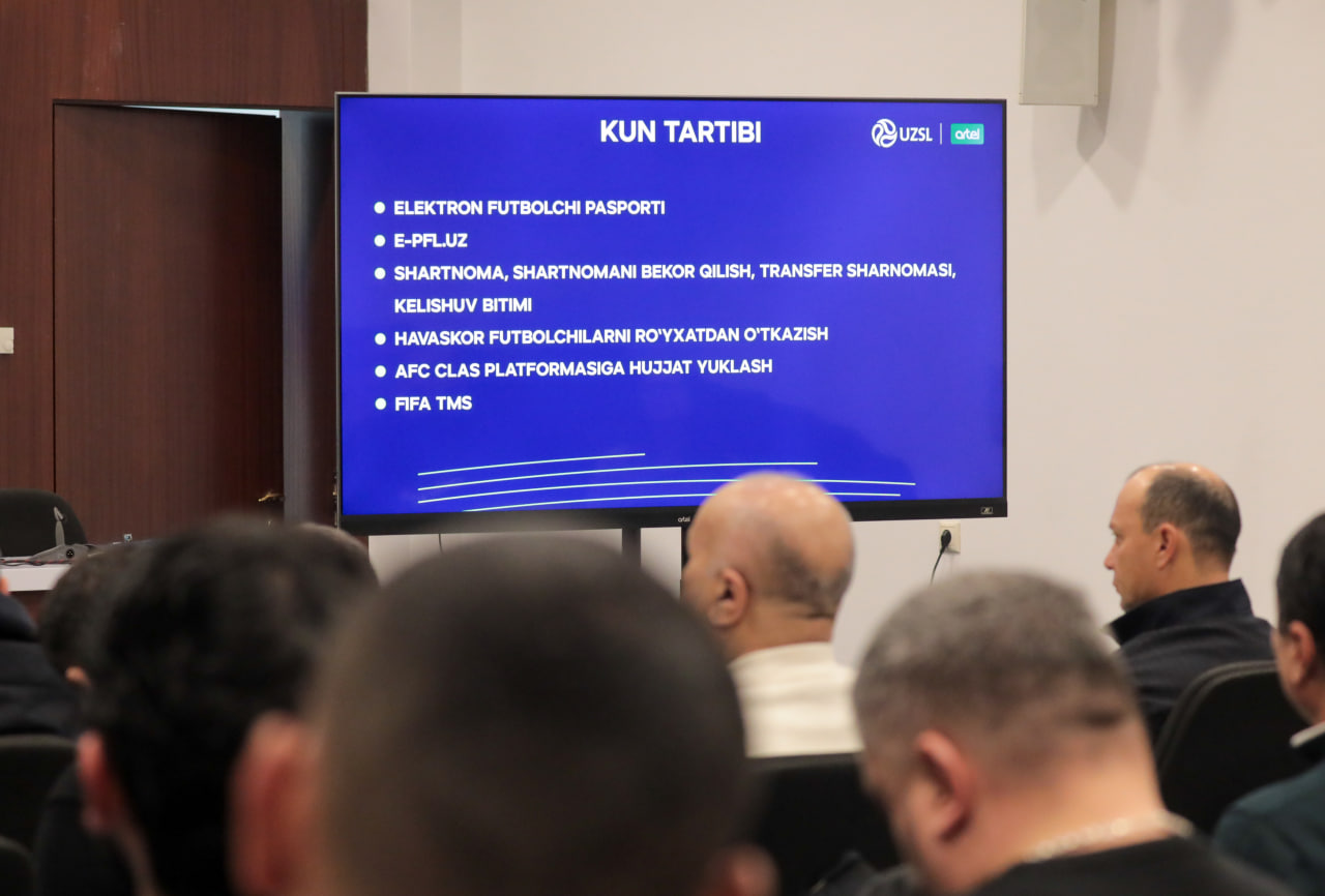 Professional klub o‘z tarbiyalanuvchilarini ro‘yxatdan o‘tkazish masalasini to‘liq tartibga solishi talab etiladi