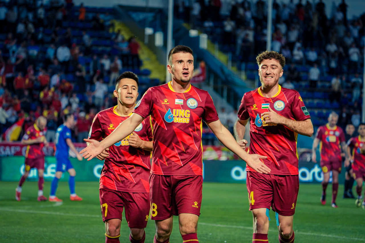 Superleague. Nasaf secured a dominant victory over Qizilqum