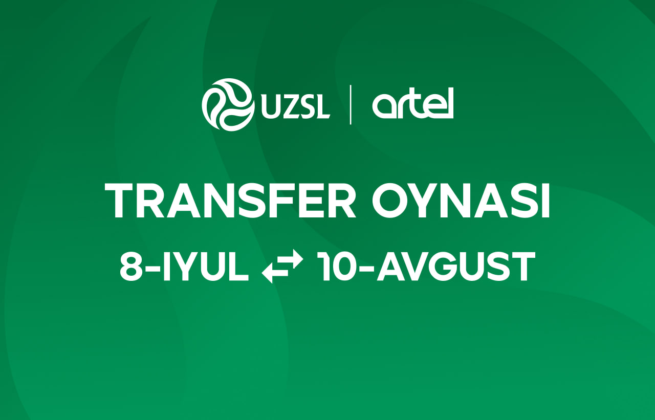 Yozgi transfer oynasi davri o‘zgardi