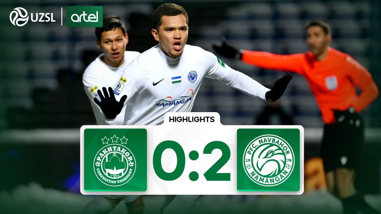 Superliga, 3-tur. Paxtakor 0:2 Navbahor