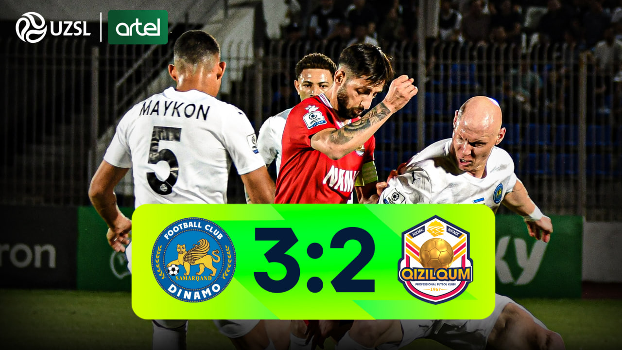 Superliga, 11-tur. Dinamo 3:2 Qizilqum