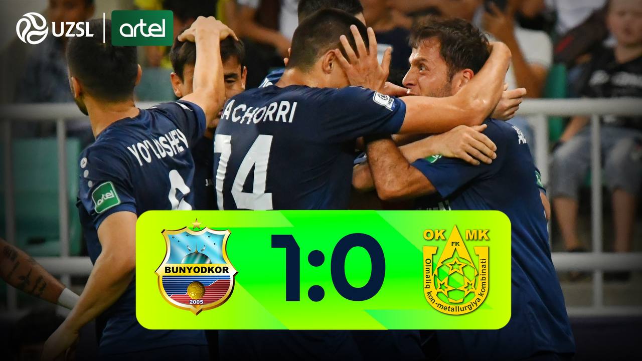 Superliga, 7-tur. Bunyodkor 1:0 OKMK