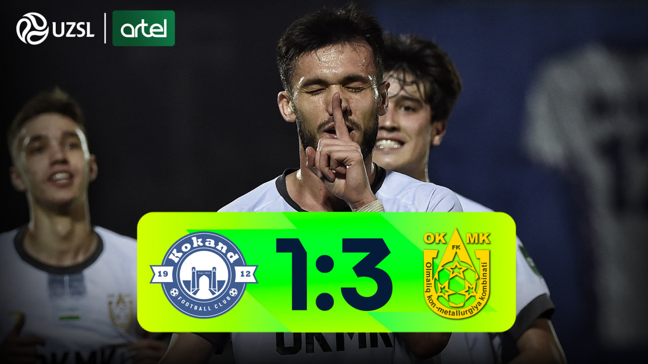 Superliga, 9-tur. Qo‘qon-1912 1:3 OKMK