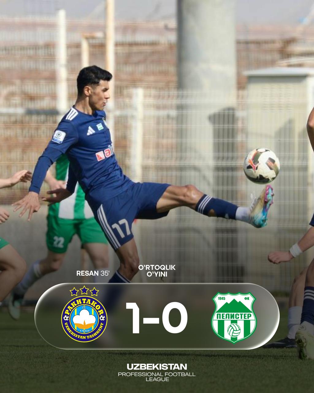 Paxtakor Turkiyadagi birinchi yig‘inini yakunladi