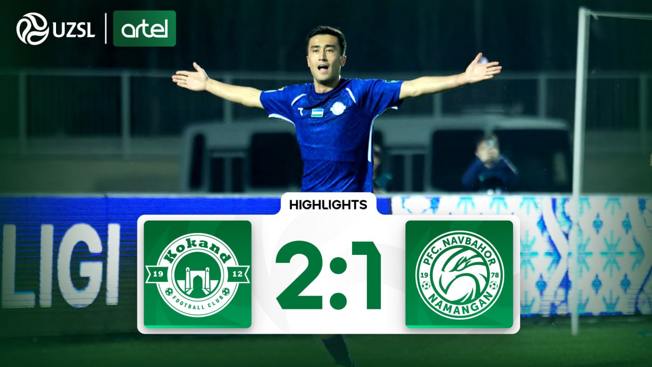 Superliga, 4-tur. Qo‘qon-1912 2:1 Navbahor