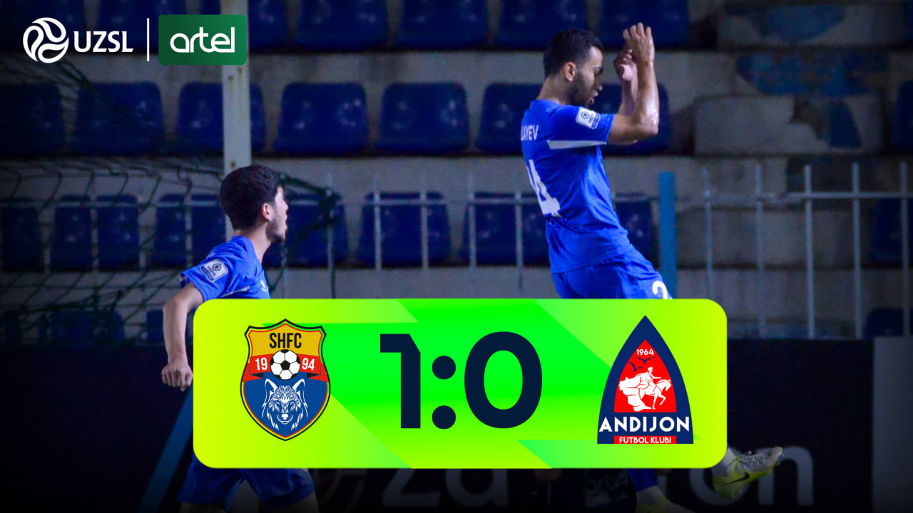 Superliga, 10-tur. Sho‘rtan 1:0 Andijon