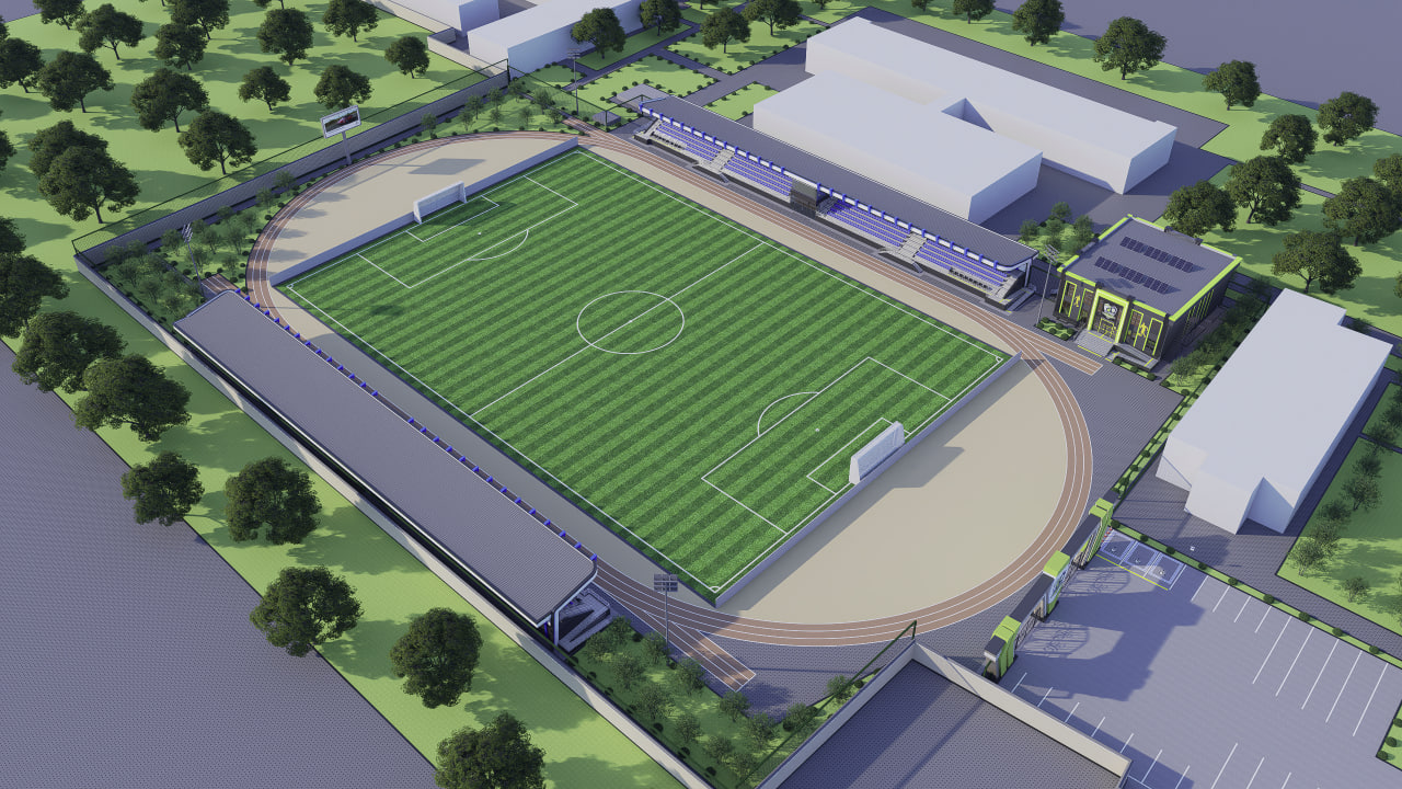 Qarshi davlat universiteti Liga talabiga javob beradigan stadion barpo etadi