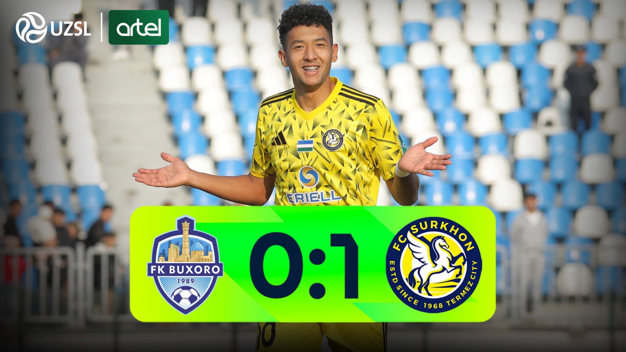 Superliga, 30-tur. Buxoro 0:1 Surxon