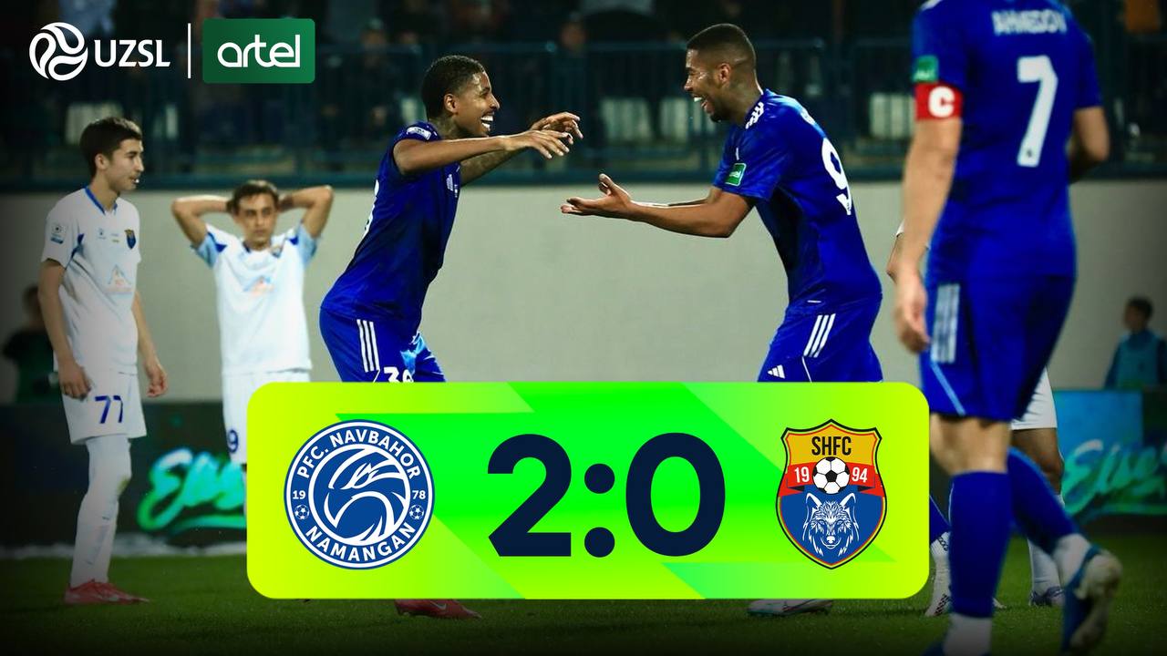 Superliga, 5-tur. Navbahor 2:0 Sho‘rtan