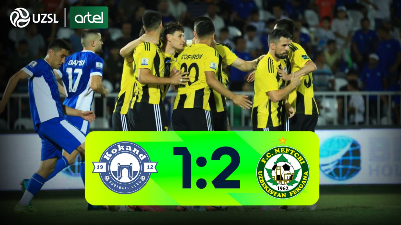 Superliga, 17-tur. Qo‘qon-1912 1:2 Neftchi