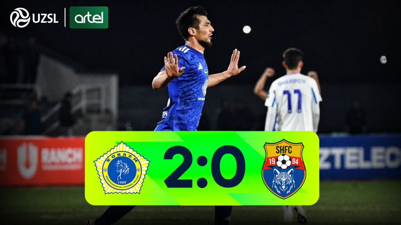 Superleague. Khorazm 2:0 Shurtan: Match highlights