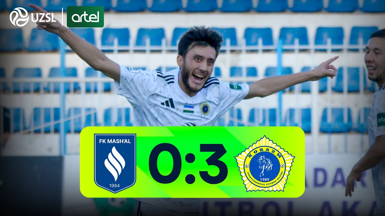 Superliga, 25-tur. Mash'al 0:3 Xorazm